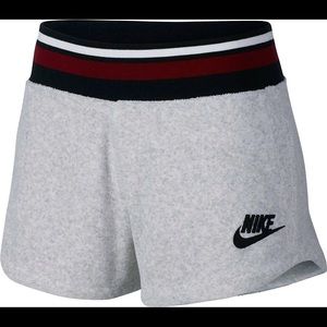 Nike French Terrycloth Retro Shorts White